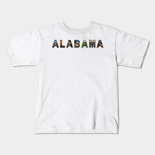 Scenic Alabama Kids T-Shirt